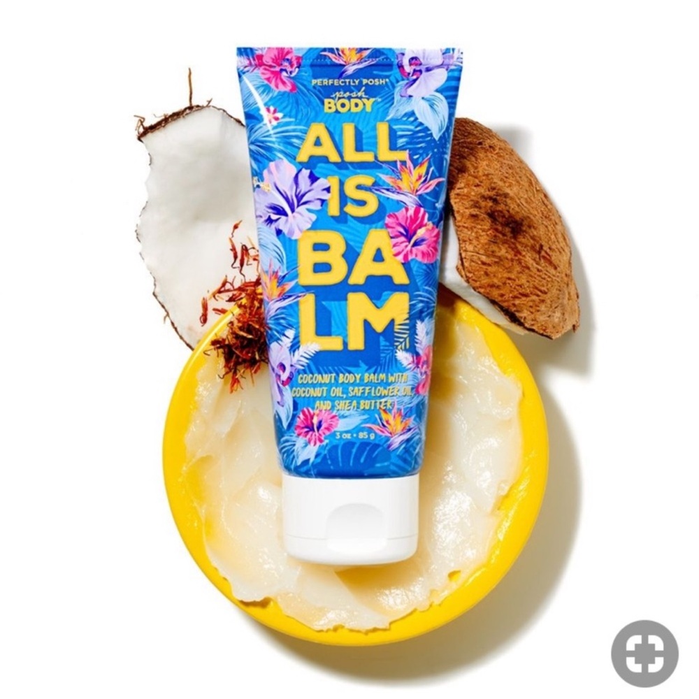 Perfectly Posh~ALL IS BALM~coconut body balm~New/Sealed, Never opened